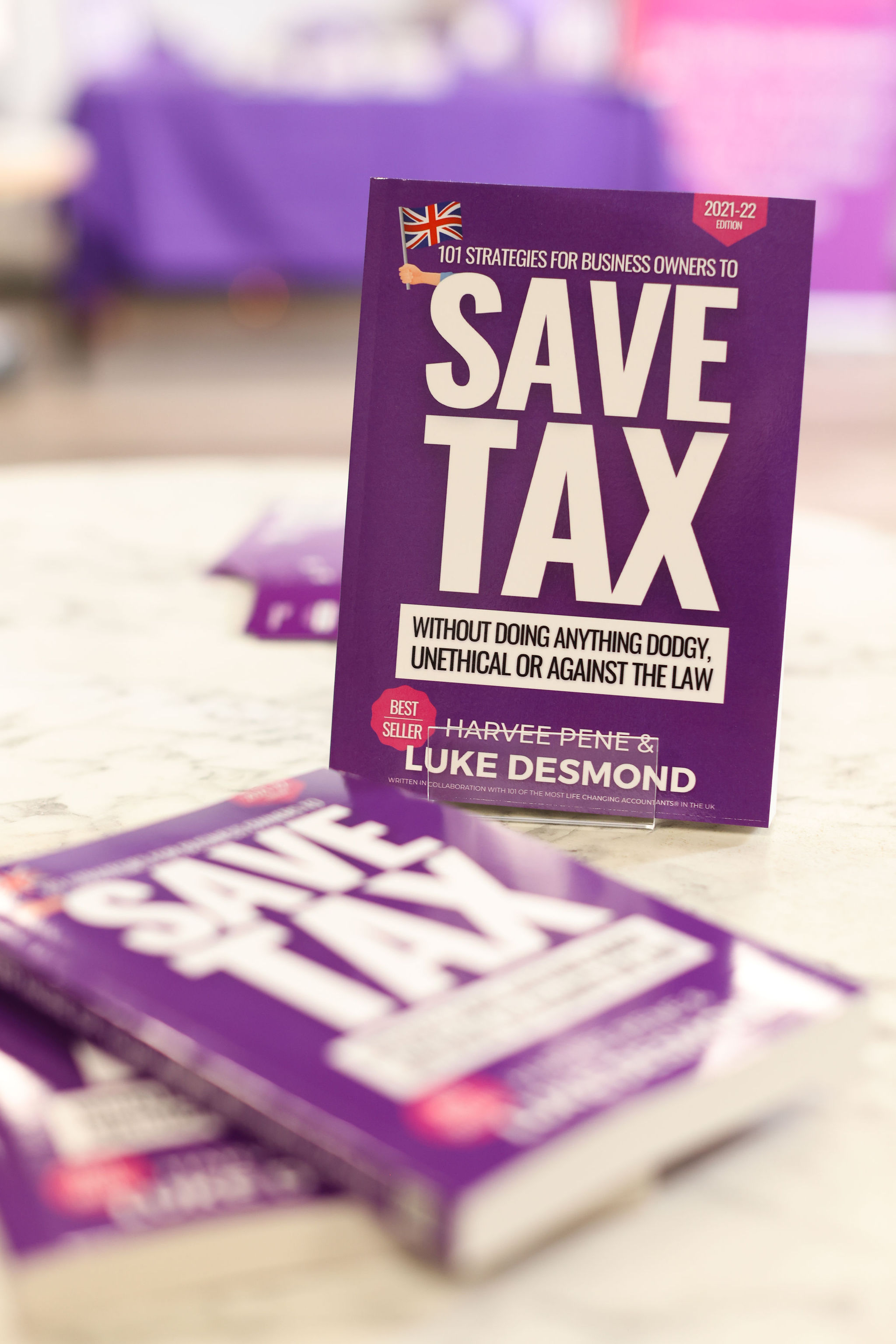 Save tax book by Luke Desmond